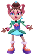 Ribbon with The Burger King's pose