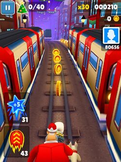 Subway Surfers - Don't be tricked by their cuteness! Santa Guard and Rudolf  Dog are still aiming to ruin your next high score! 👀