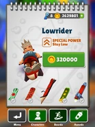 Purchasing Lowrider with King