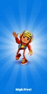 Getting a Top Run with Jake in his Star Outfit