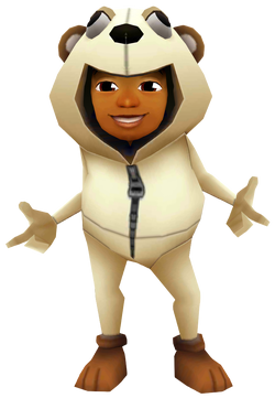 Subway Surfers - Chill out with Malik in his awesome Tusk Outfit