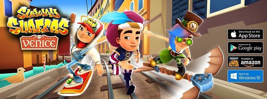 SUBWAY SURFERS Venice - Jake - Travel To Italy - Subway Surfers World Tour  