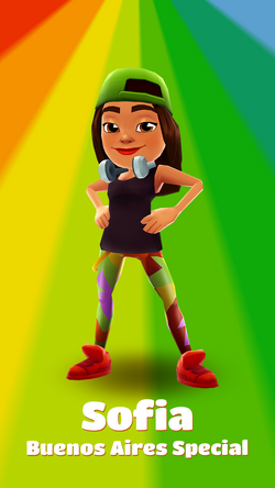 Subway Surfers Zurich  Sofia Gaucho 