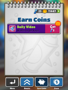 Earn keys by watching the Daily Video