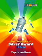 Super Trophy Hunter - Silver Award