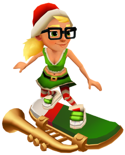 Subway Surfers X-mas Elf Frash & Ho Ho Hoverboard Unlocked Gameplay Android  ios 
