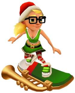 Subway Surfers X-mas Elf Frash & Ho Ho Hoverboard Unlocked