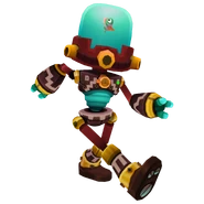 A new outfit for Tankbot: the Inca Outfit