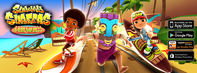 Игра Сабвей Серф: Гавайи (Subway Surfers: World Tour Hawaii) — играть  онлайн бесплатно