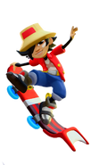 Saru surfing on Mizu Dash #2