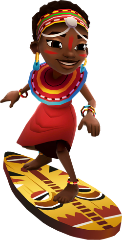 zuri🧕🏿  Subway surfers, Surfer, Character design references