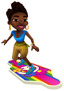 Subway Surfers - Don't you love Zuri's smile? :) #SubwaySurfers #Kenya