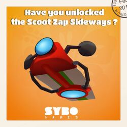 Unlocking Special Power Speed Up and Zap Sideways on Subway Surfers! Scoot!  