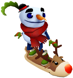 Subway Surfers Buddy the Snowman, jogos, subway surfers, png