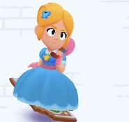 Piper surfing on Ginger Boom