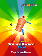 Friends are Gold - Bronze Award