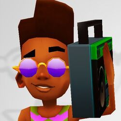 Subway Surfers Fresh Graffiti - made with Hero Forge