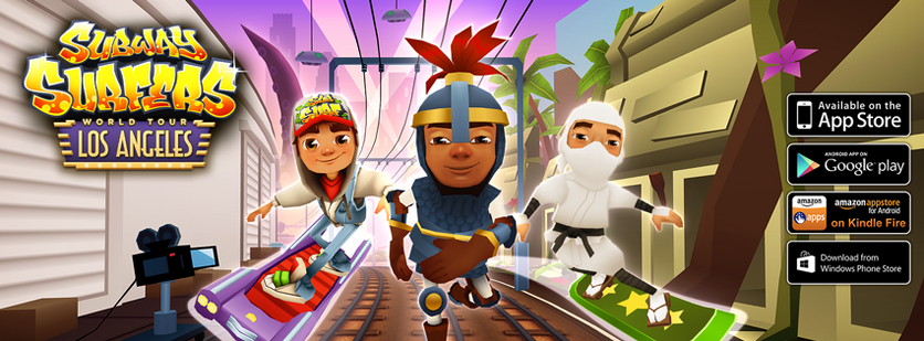 How long have you been playing subway surfers? ~2015