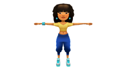 swfchan: Subway Surfers Outfit 2.0 by wonderElagon.swf