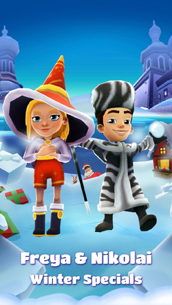 Subway Surfers Christmas Edition: St Petersburg 2020 (圣诞版), 地鐵跑酷 Wiki