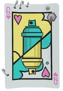 Queen Of Hearts Top View