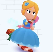 Piper surfing on Shiny Surprise