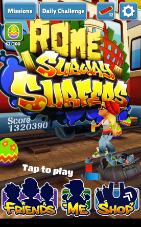 🍕 Subway Surfers Rome (Easter 2013) 🐣 