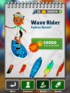 Purchasing Wave Rider with Kim in her Dive Outfit