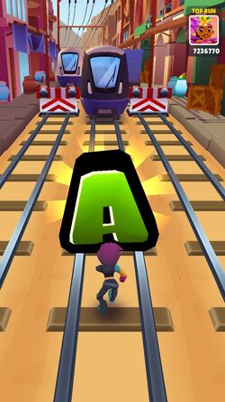Subway Surfers London: Word Hunt of the Day - JIVE 