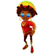 A new outfit for Ella: the Rasta Outfit