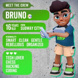Bruno, Subway Surfers Wiki