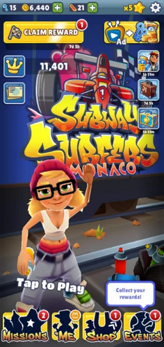 Subway Surfers Windows 10 game goes to Monaco with the latest update