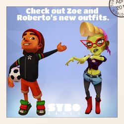 SUBWAY SURFERS ROBERTO FAN TRAJE #SHORTS