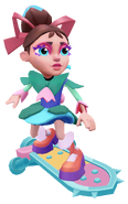 Ribbon surfing on Eggscalibur