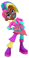 Berta event pose