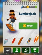 Purchasing Lumberjack with Tony