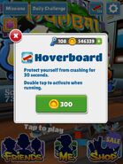 Hoverboard Purchasing Screen