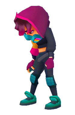 Pink (Subway Surfers), LGBT Characters Wikia