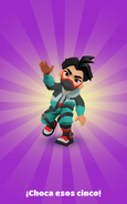 Getting a Top Run with Thunder in his Urban Hero Outfit