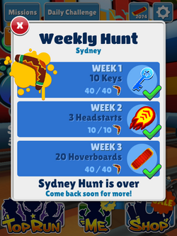 Headstart, Subway Surfers Wiki