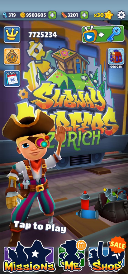 Subway Surfers Zurich, GamerOwls