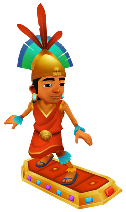 SUBWAY SURFERS CARLOS TRAJE INCA 