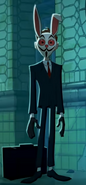 Frank's full body in The Animated Series.