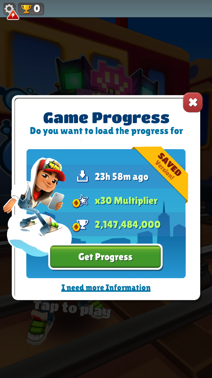 took the subway surfers game online took the subway surfers game online