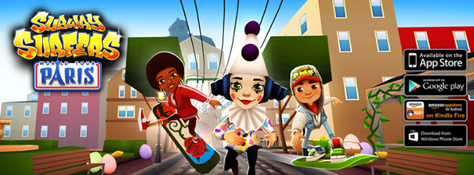 Subway Surfers Says Bonjour To Paris As Its Latest World Tour Stop