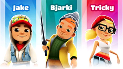 SUBWAY SURFERS BJARKI SURFISTA DA ISLANDIA 