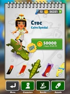 Purchasing Croc with Jasmine