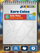 Earn keys by watching the Daily Video