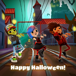 Subway Surfers World Tour celebrate Halloween in Transylvania