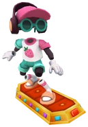 Frutti surfing on Jewelled